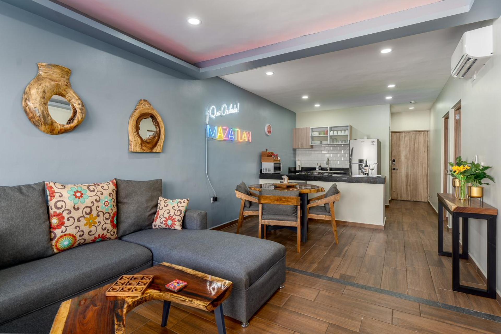 New & Comfy, 5 Star Area, Walk 2 Beach, Pool, Views, King Bed Mazatlán Eksteriør bilde